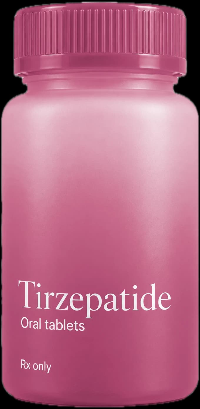Oral Tirzepatide bottle