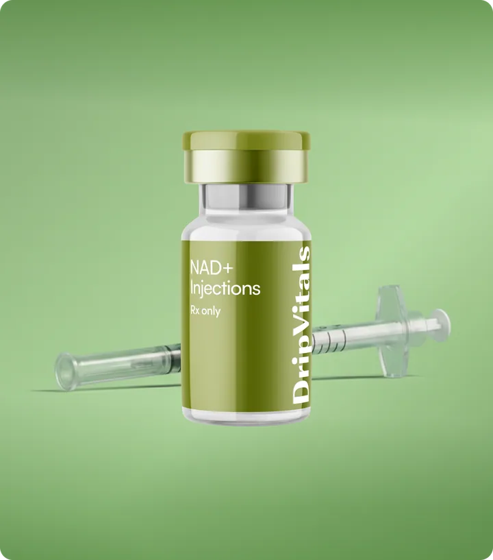 Lipotropic MIC + B12 injection vial and home supplies