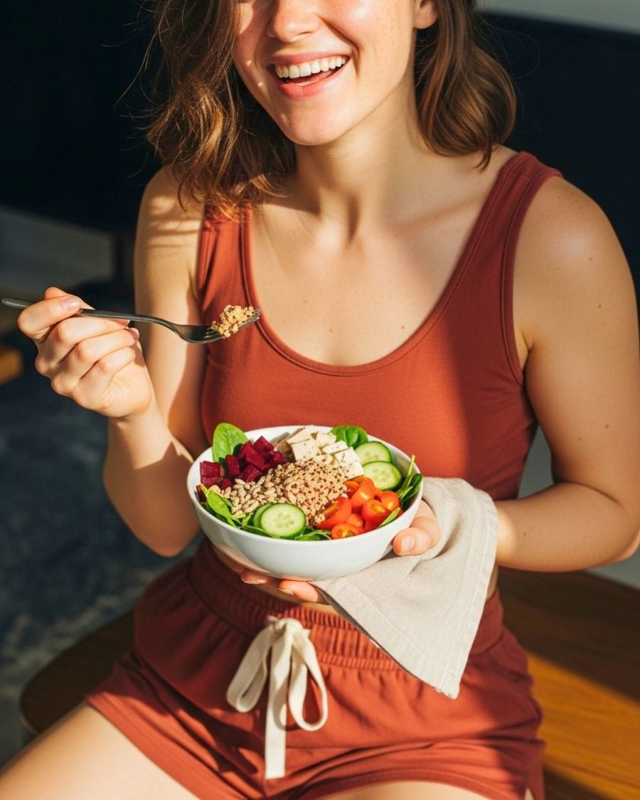 Healthy meal planning and portion awareness