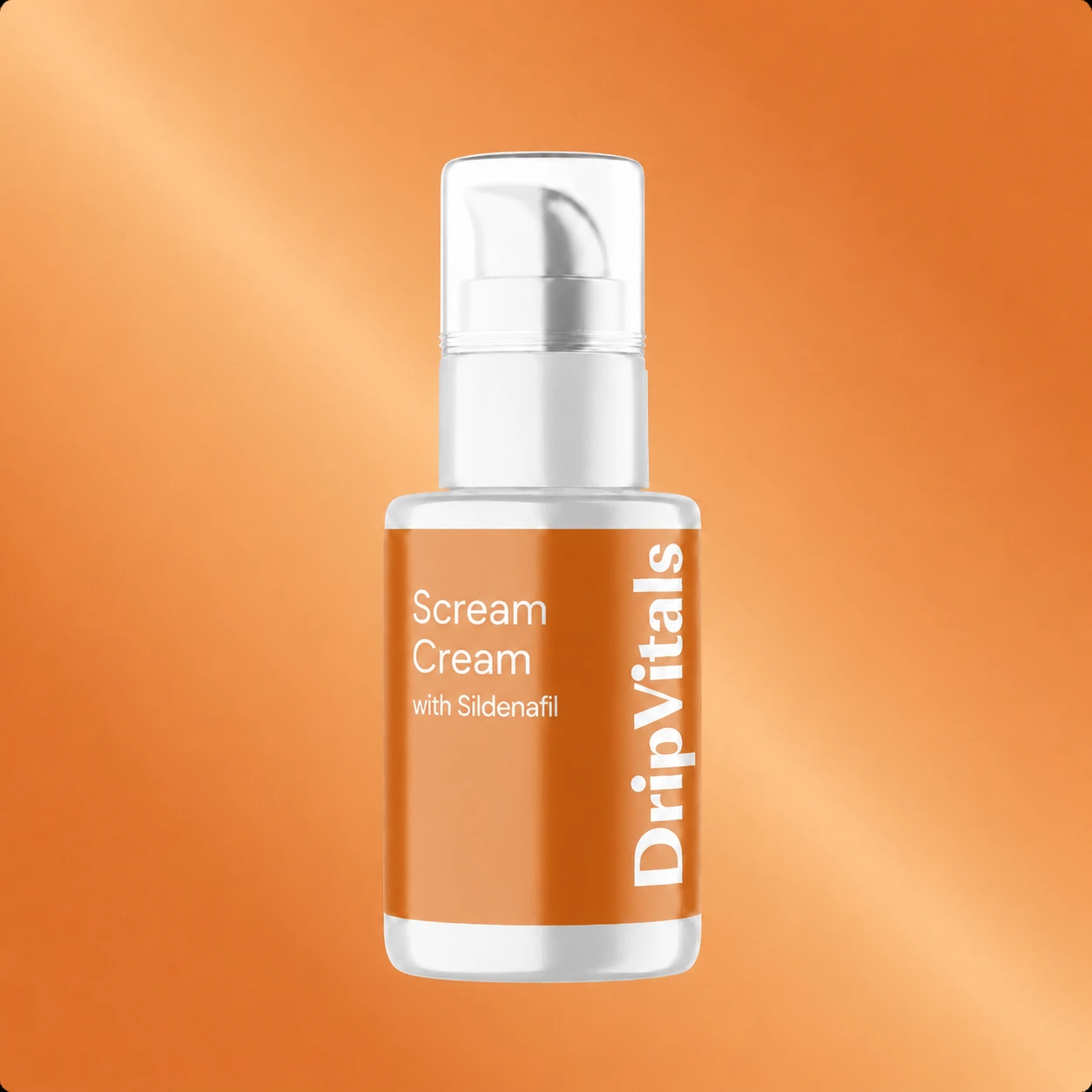 Scream Cream compounded topical with sildenafil by DripVitals